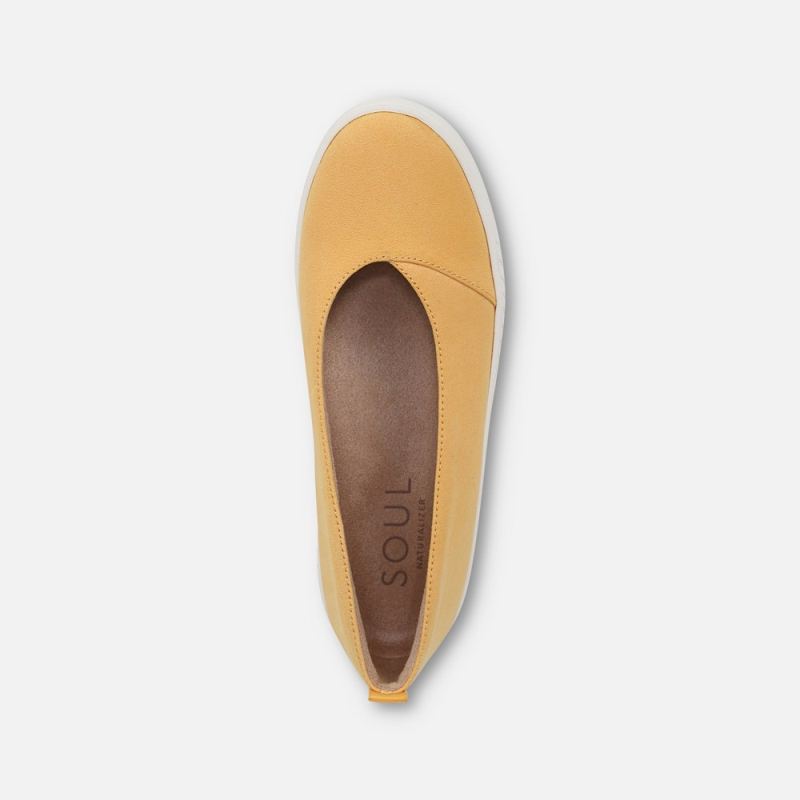 Naturalizer Women's SOUL Neela Slip On - Amber Glow Microfiber
