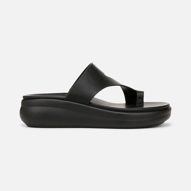 Naturalizer Women's Cailan Sandal - Black Faux Leather