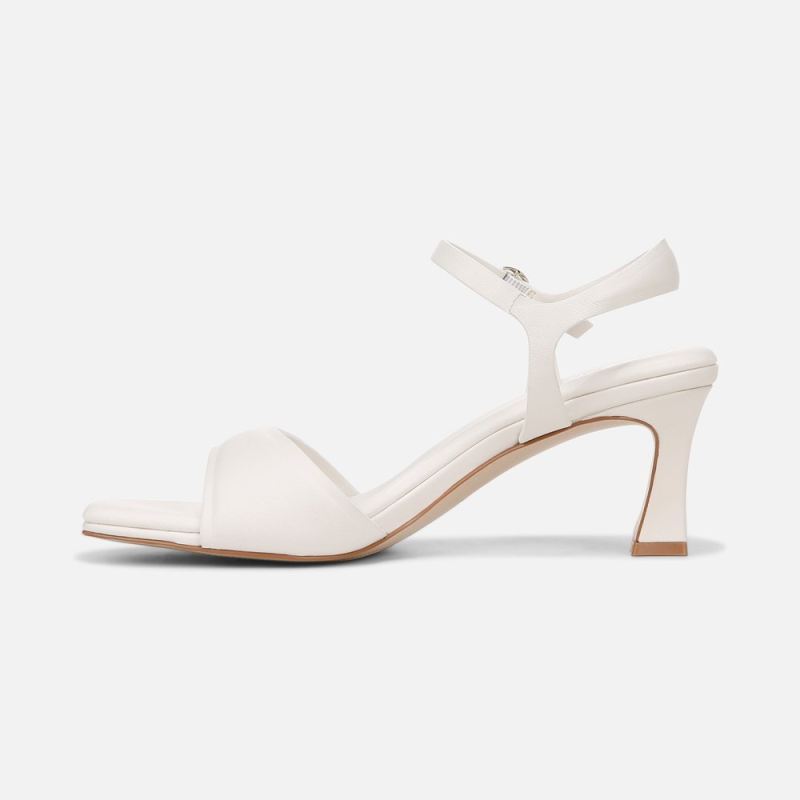 Naturalizer Women's 27 EDIT Grace Dress Sandal - Warm White Leather
