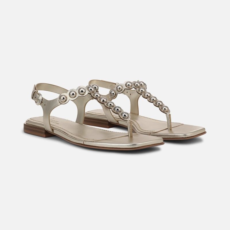 Naturalizer Women's 27 EDIT Nara Sandal - Champagne Leather