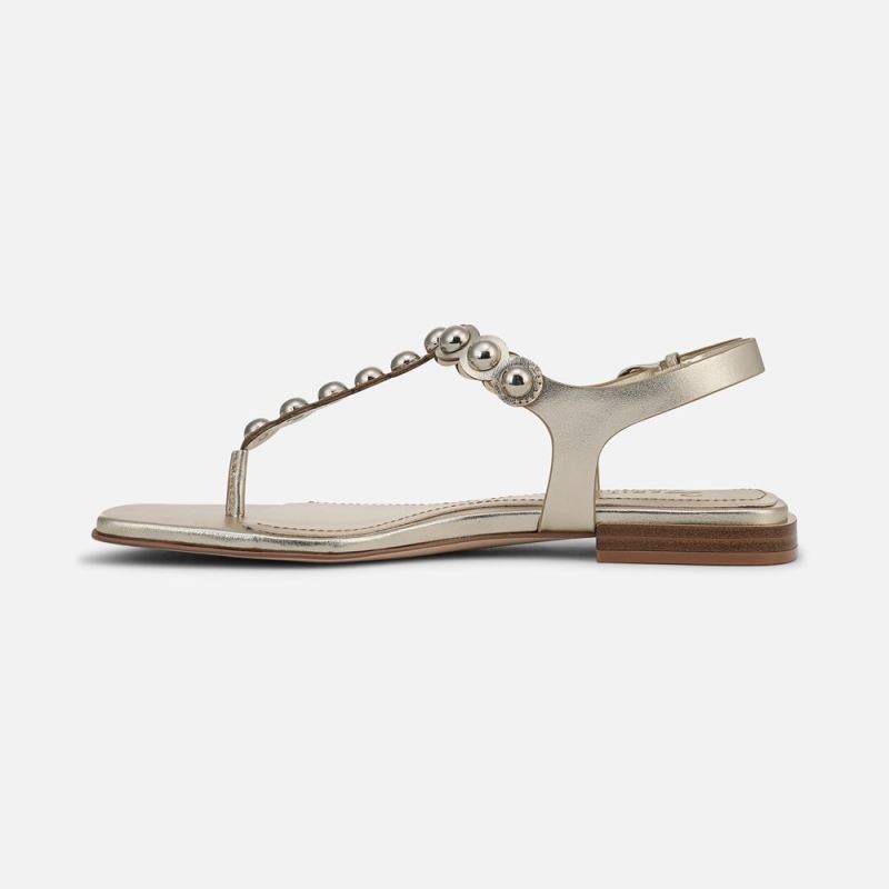 Naturalizer Women's 27 EDIT Nara Sandal - Champagne Leather