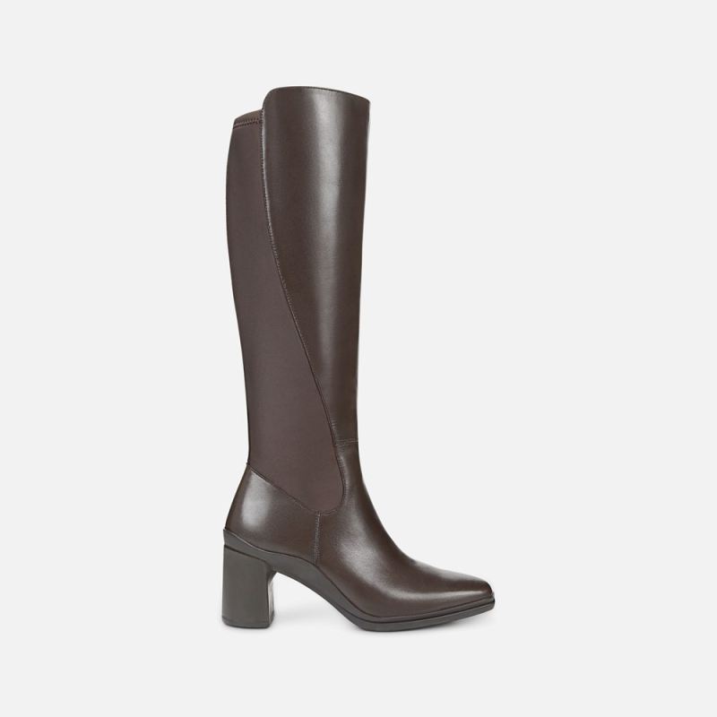 Naturalizer Women's Axel Weatherproof Knee High Boot - Oxford Brown Wp Leather