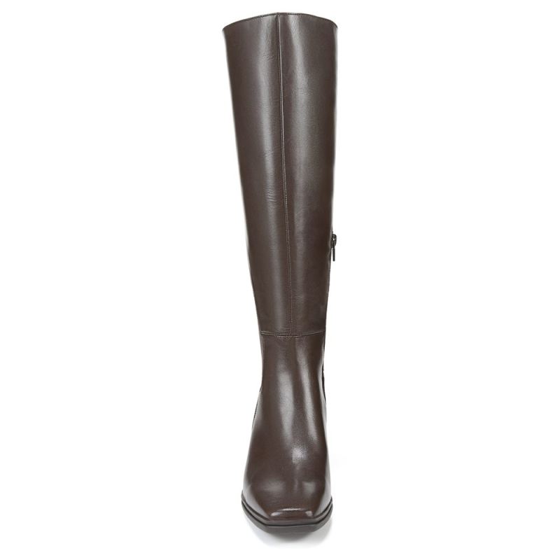 Naturalizer Women's Axel Weatherproof Knee High Boot - Oxford Brown Wp Leather