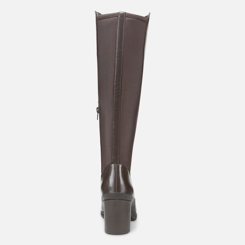 Naturalizer Women's Axel Weatherproof Knee High Boot - Oxford Brown Wp Leather