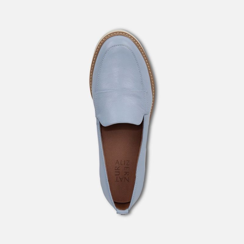 Naturalizer Women's Taylin Loafer - Ice Blue Leather