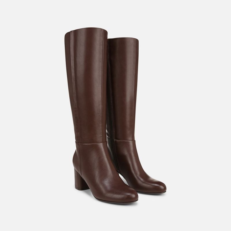 Naturalizer Women's Loving Wide Calf Knee High Boot - Brown