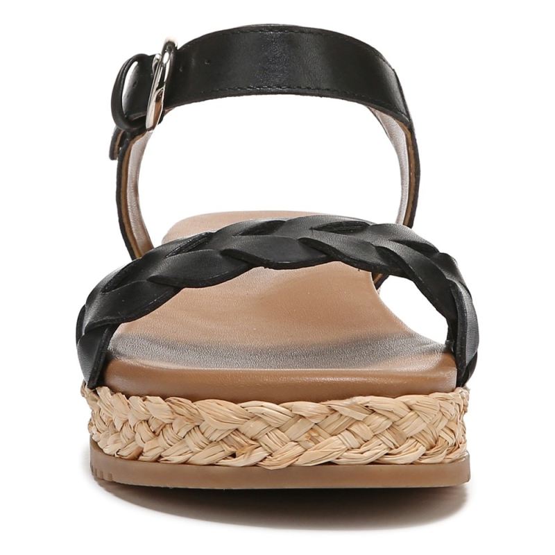 Naturalizer Women's Neila Sandal - Black Leather