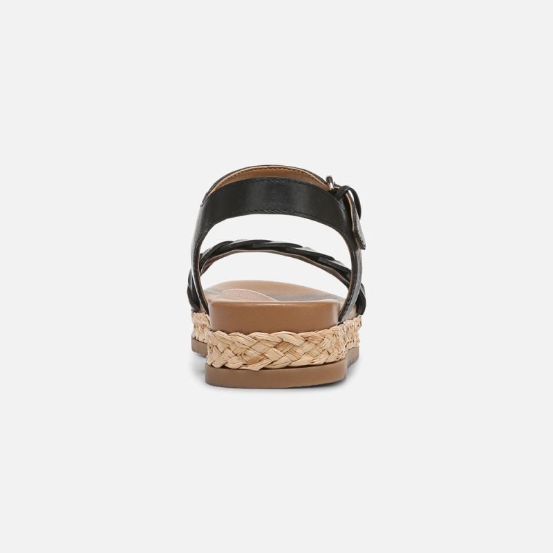 Naturalizer Women's Neila Sandal - Black Leather