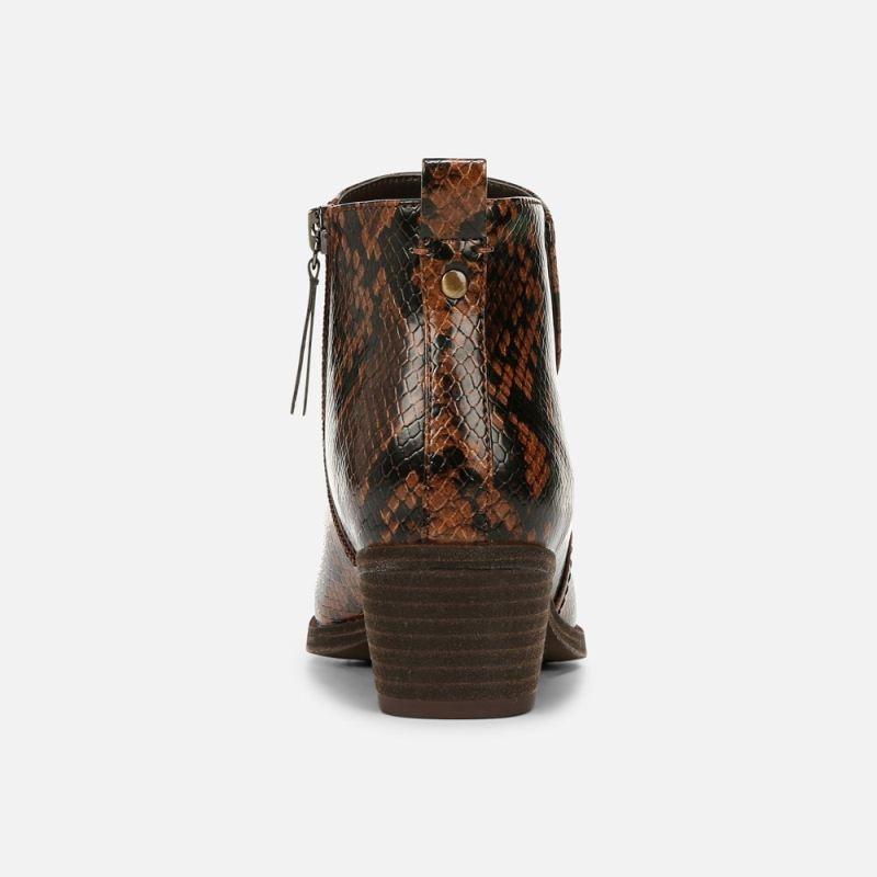 Naturalizer Women's Zaylee Bootie - Snake Print Faux Leather