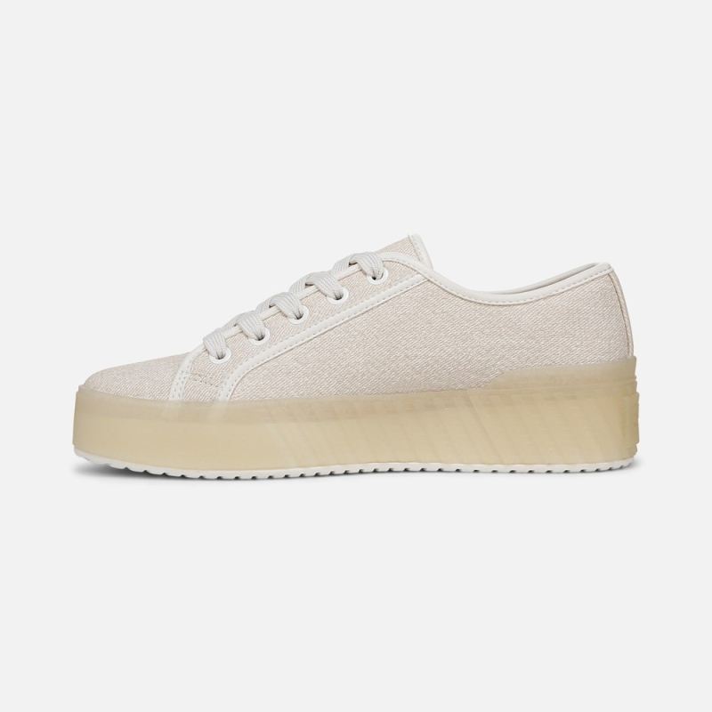 Naturalizer Women's SOUL Iliana Lace Up Sneaker - Light Sand Fabric