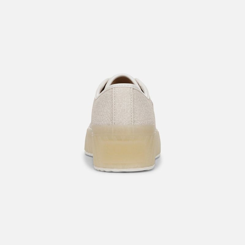 Naturalizer Women's SOUL Iliana Lace Up Sneaker - Light Sand Fabric