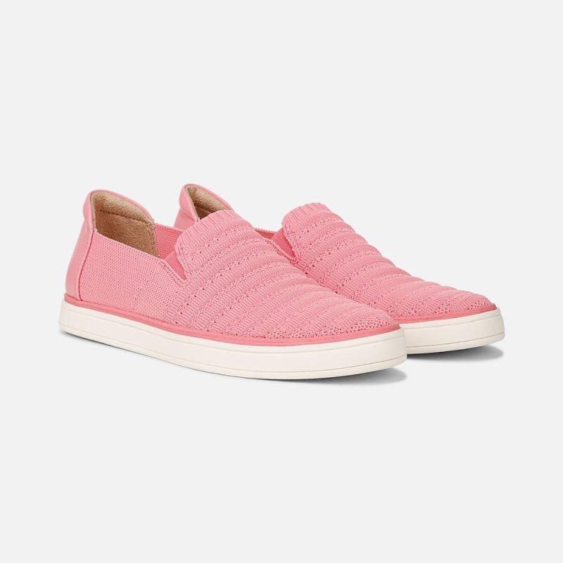 Naturalizer Women's SOUL Kemper Slip On Sneaker - Flamingo Pink Fabric