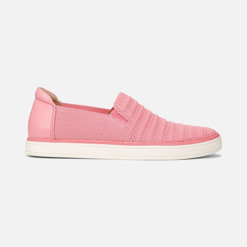 Naturalizer Women's SOUL Kemper Slip On Sneaker - Flamingo Pink Fabric