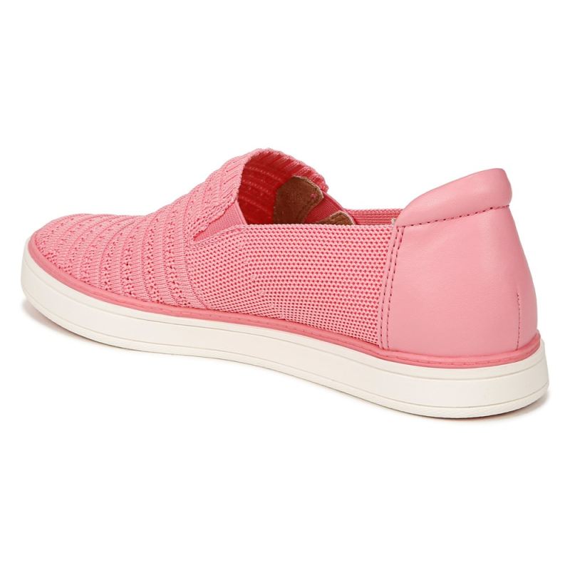 Naturalizer Women's SOUL Kemper Slip On Sneaker - Flamingo Pink Fabric