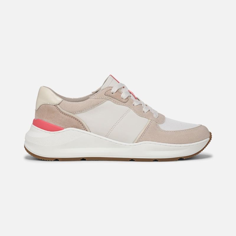 Naturalizer Women's Blossom Lace-up Sneaker - Porcelain Leather