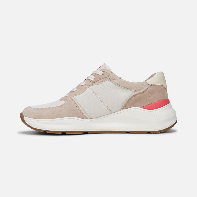 Naturalizer Women's Blossom Lace-up Sneaker - Porcelain Leather