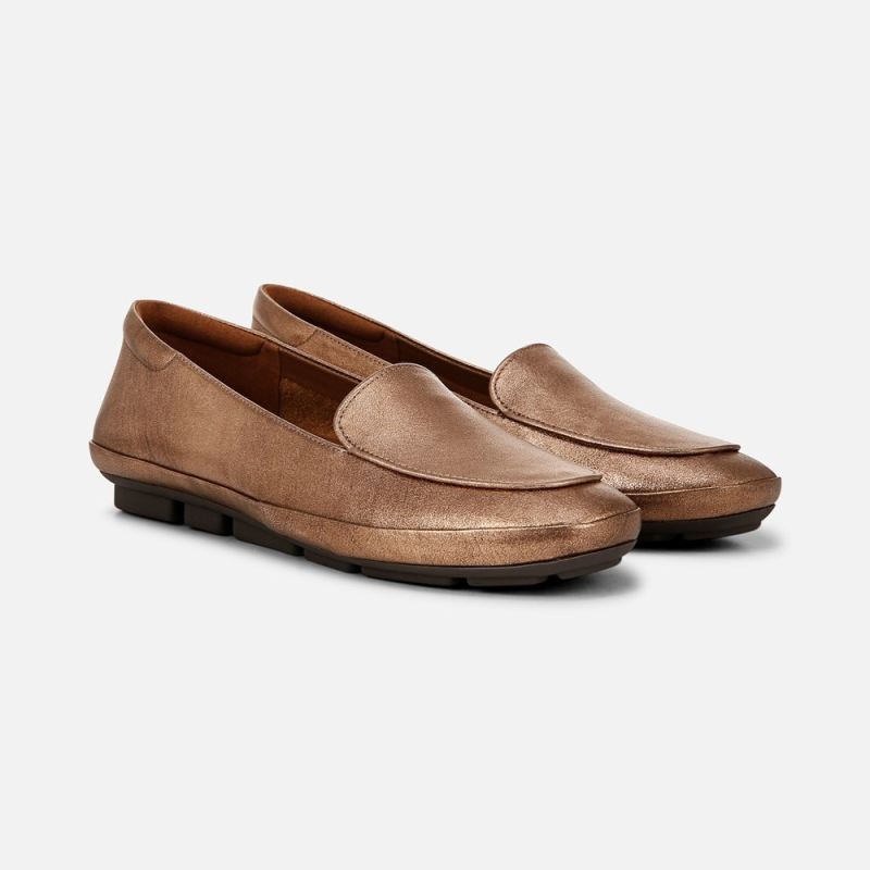 Naturalizer Women's Bashful Loafer - Soft Bronze Leather