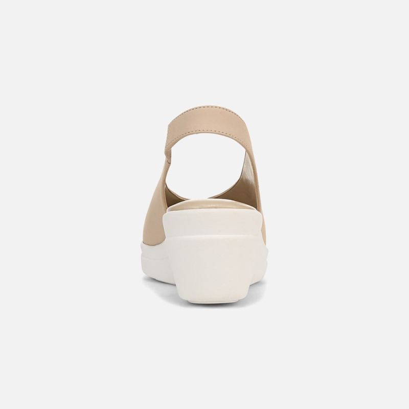 Naturalizer Women's Sutton Slingback Wedge - Coastal Tan Nubuck