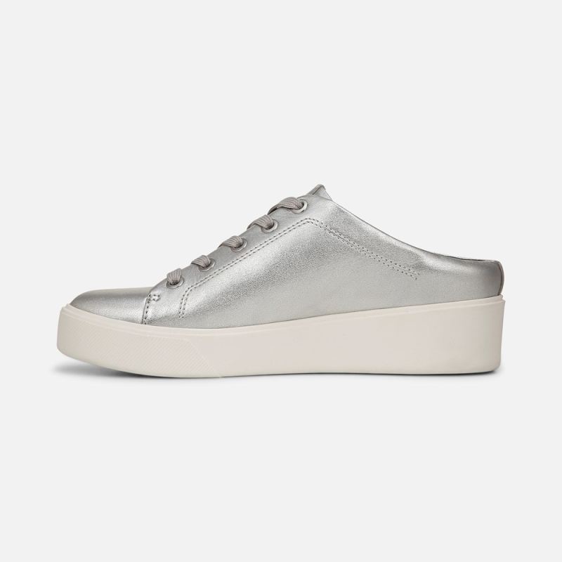 Naturalizer Women's Morrison Mule Slip On - Silver Leather
