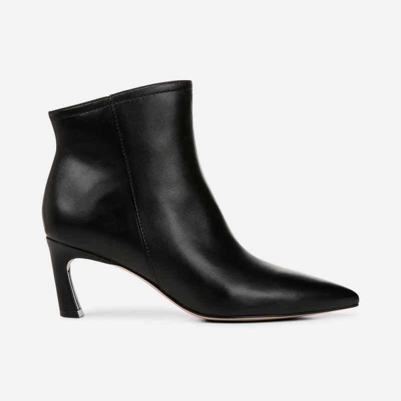 Naturalizer Women's 27 EDIT Maya Stiletto Bootie - Black Leather