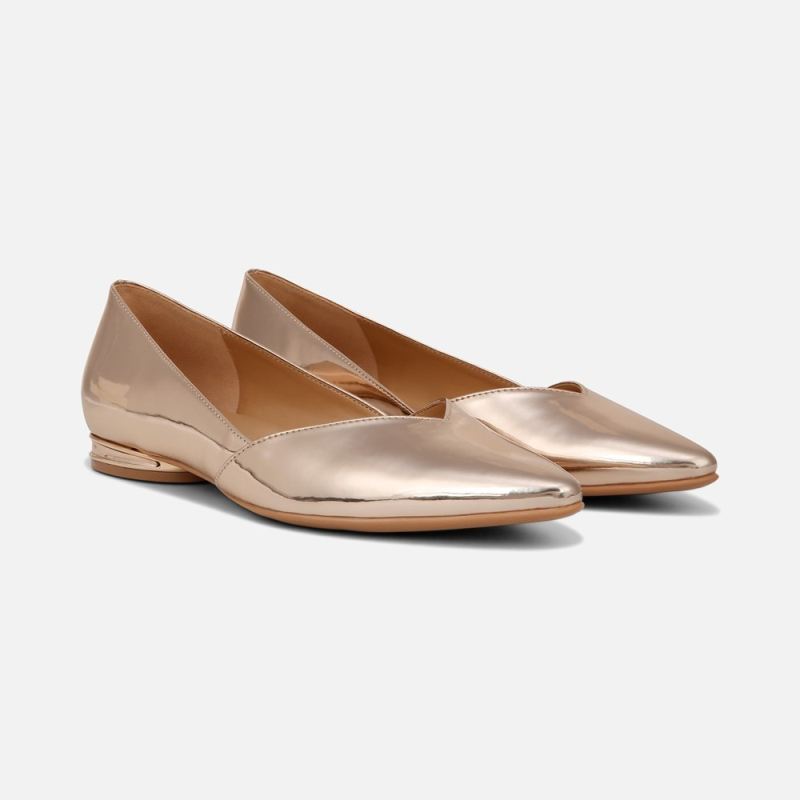 Naturalizer Women's Havana Flat - Rose Gold Leather