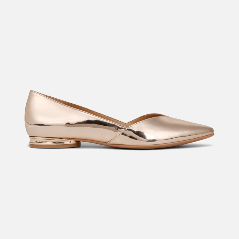 Naturalizer Women's Havana Flat - Rose Gold Leather
