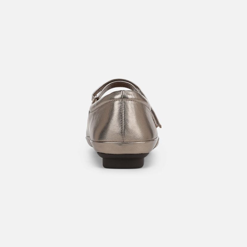 Naturalizer Women's Behold 2 Mary Jane - Warm Silver Leather