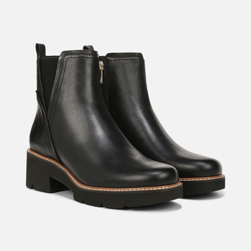 Naturalizer Women's Darry Bootie - Black Leather