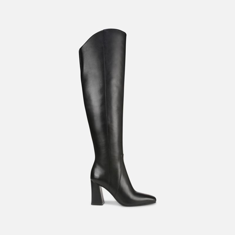 Naturalizer Women's Lyric Over The Knee Boot - Black Leather