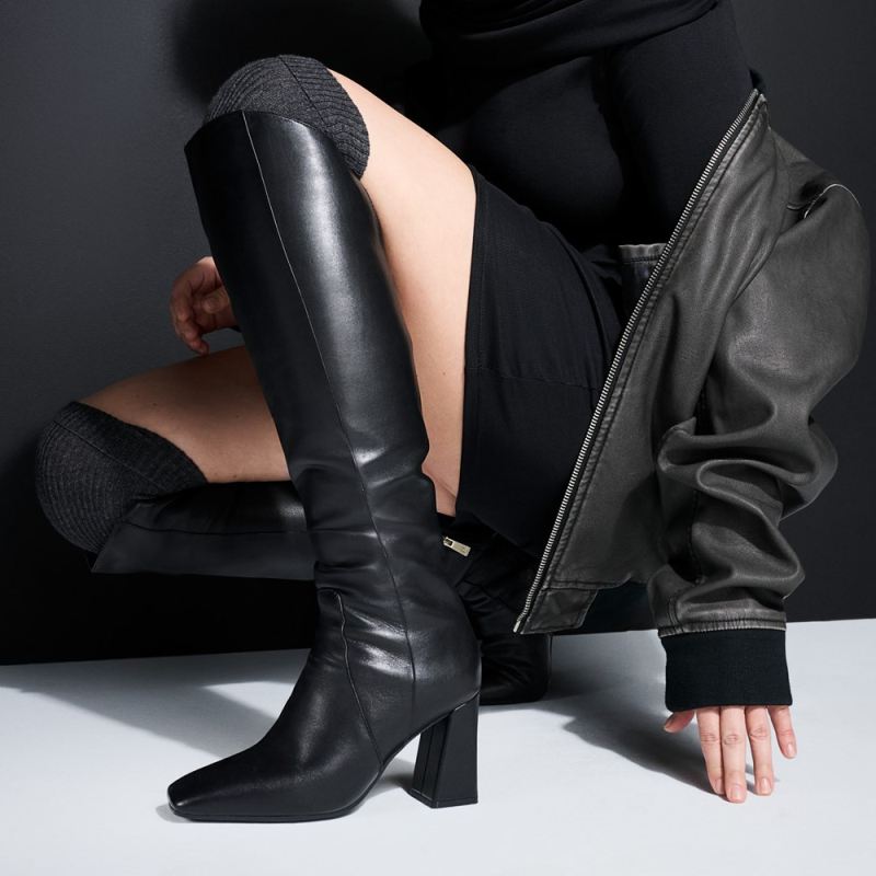 Naturalizer Women's Lyric Over The Knee Boot - Black Leather