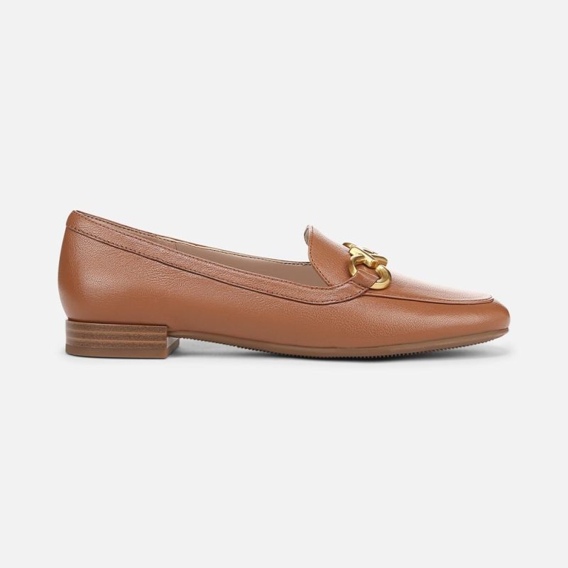 Naturalizer Women's Jovie Bit Loafer - English Tea Brown Leather