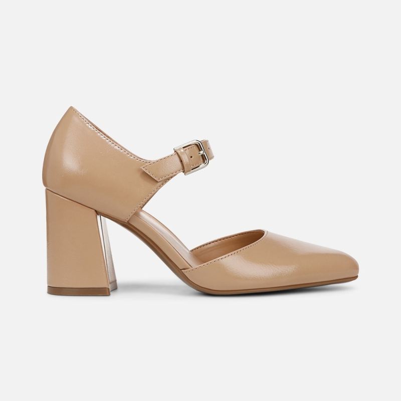 Naturalizer Women's Pixie Mary Jane - Taupe Faux Leather