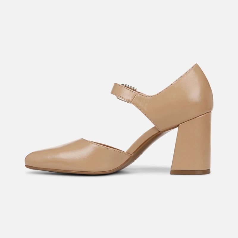 Naturalizer Women's Pixie Mary Jane - Taupe Faux Leather