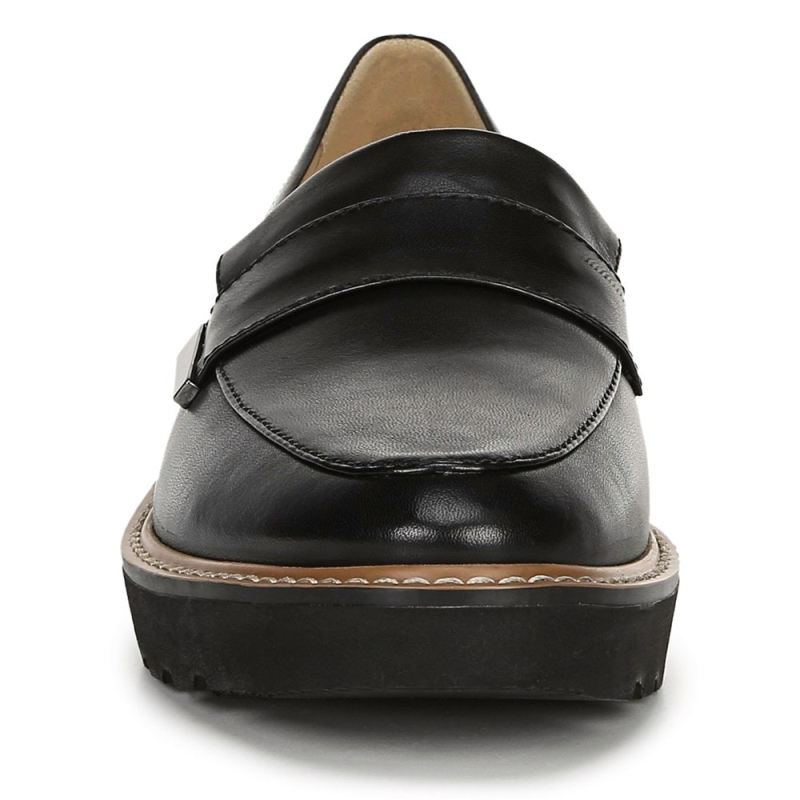 Naturalizer Women's ADILINE LOAFER - Black Leather