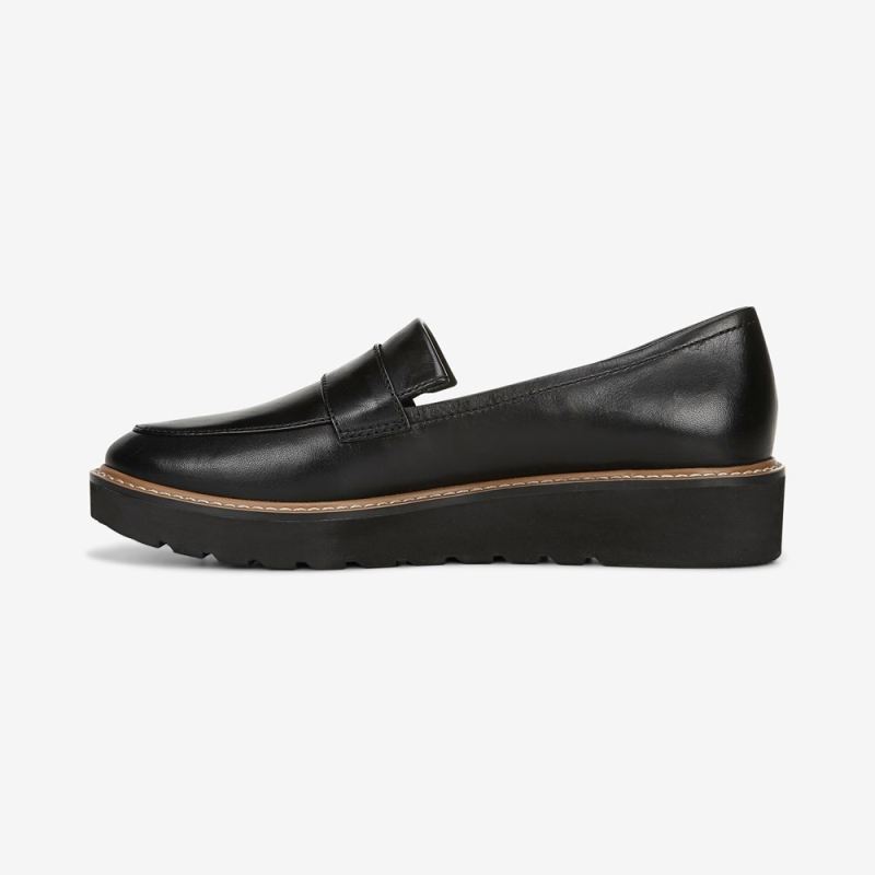 Naturalizer Women's ADILINE LOAFER - Black Leather