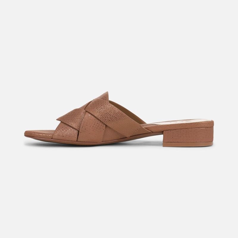 Naturalizer Women's Morena Sandal - English Tea Brown Leather