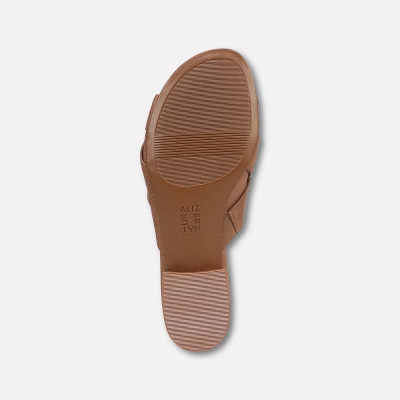 Naturalizer Women's Morena Sandal - English Tea Brown Leather