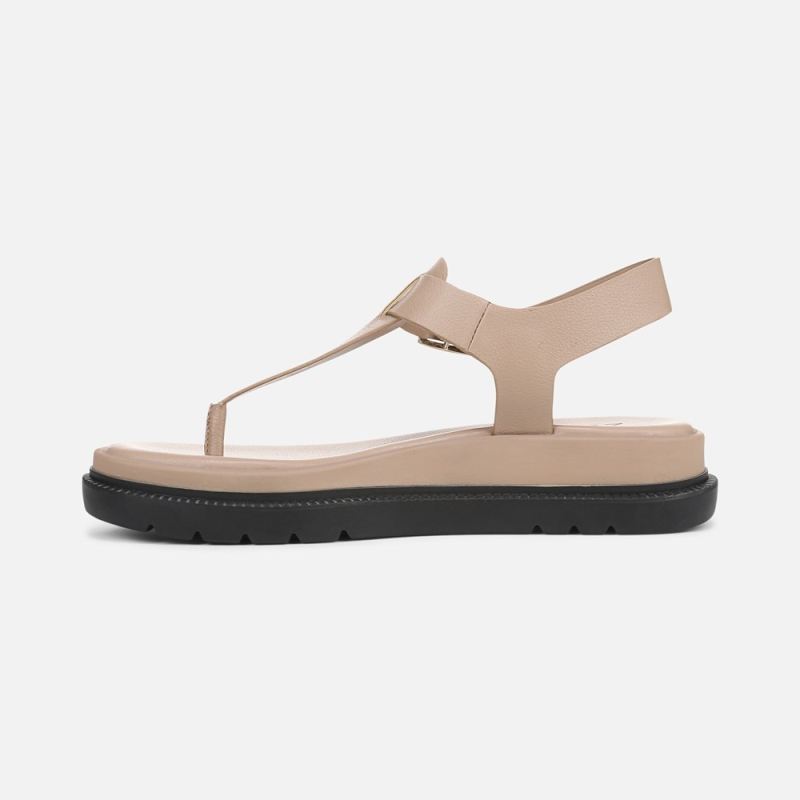 Naturalizer Women's Alyssa Sandal - Tan Faux Leather