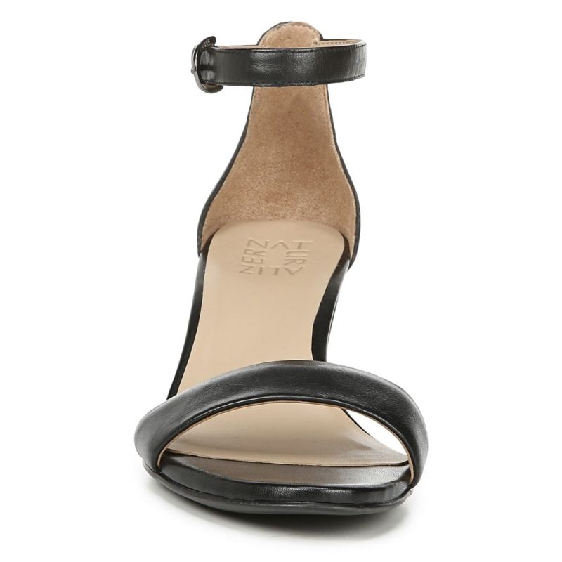 Naturalizer Women's Vera Dress Sandal - Black Leather
