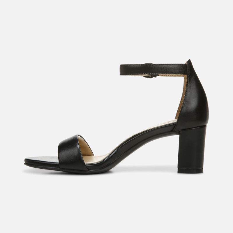 Naturalizer Women's Vera Dress Sandal - Black Leather