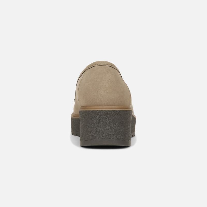 Naturalizer Women's SOUL Josie Lug Loafer - Mushroom Grey Synthetic