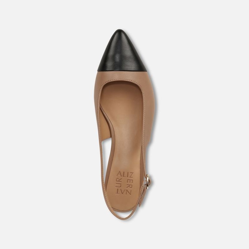 Naturalizer Women's Banks Slingback - Taupe Leather