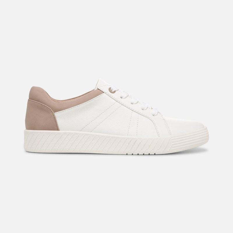 Naturalizer Women's SOUL Neela Sneaker - White Synthetic