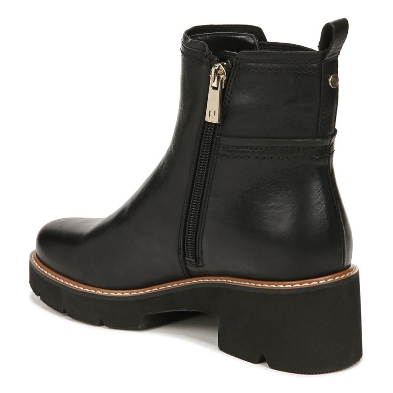 Naturalizer Women's Darry Bootie - Black Leather