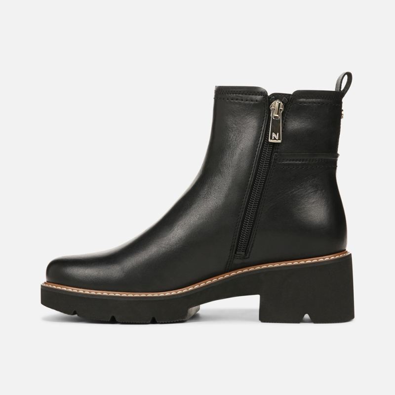 Naturalizer Women's Darry Bootie - Black Leather