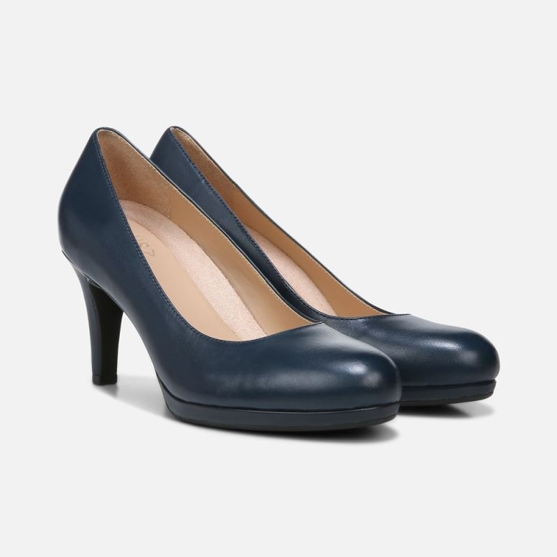 Naturalizer Women's Michelle Pump - Navy Leather