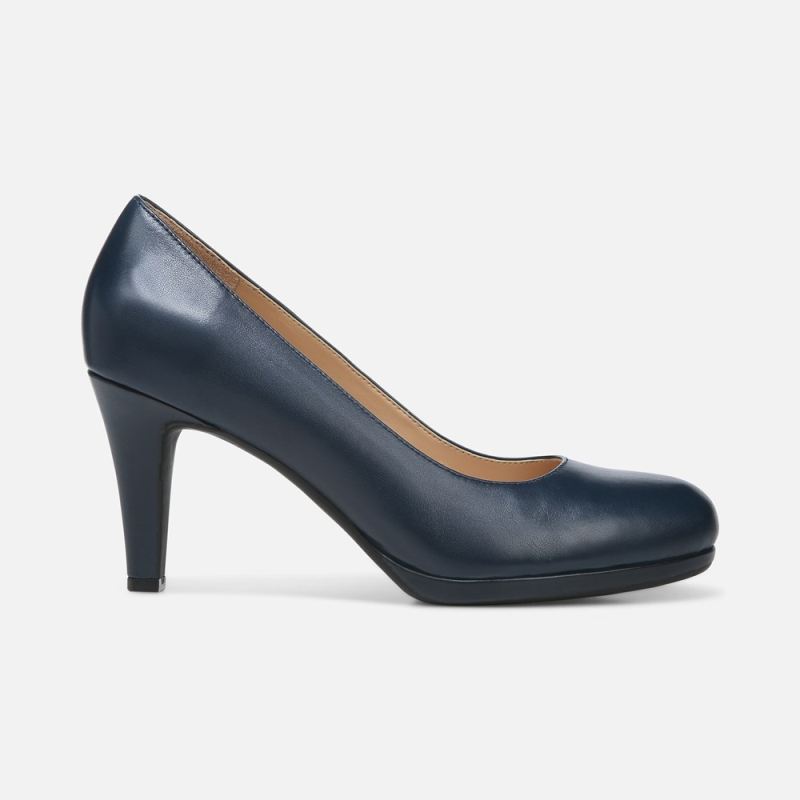 Naturalizer Women's Michelle Pump - Navy Leather