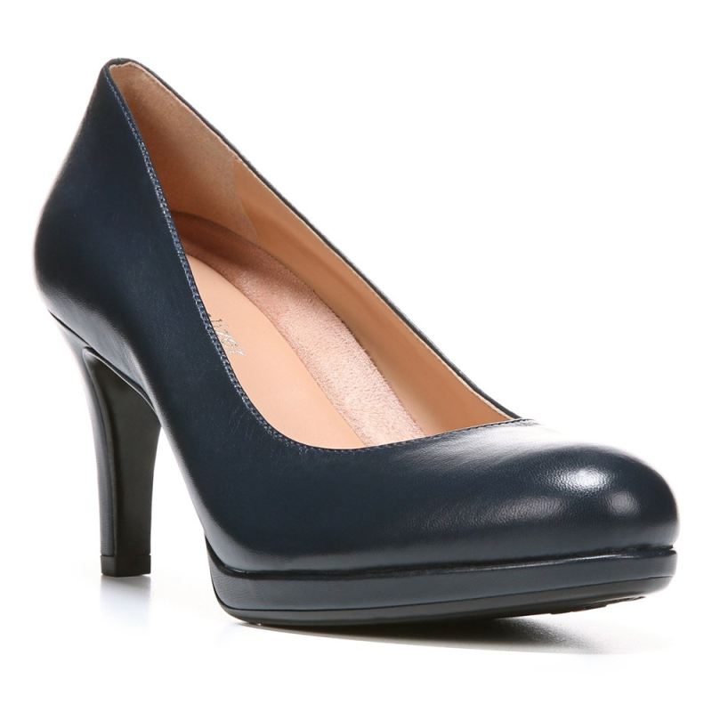 Naturalizer Women's Michelle Pump - Navy Leather