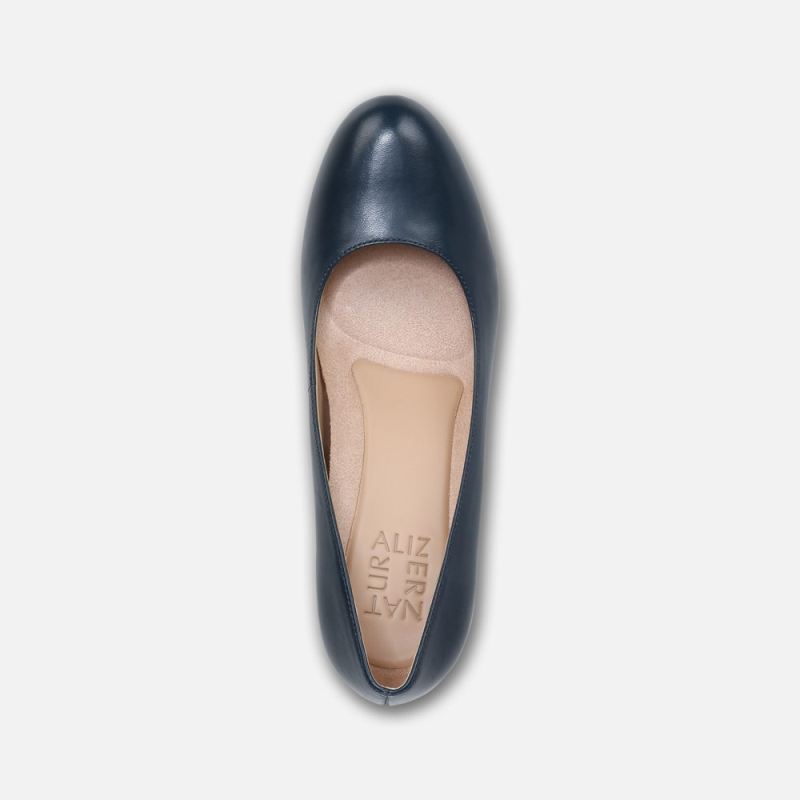 Naturalizer Women's Michelle Pump - Navy Leather