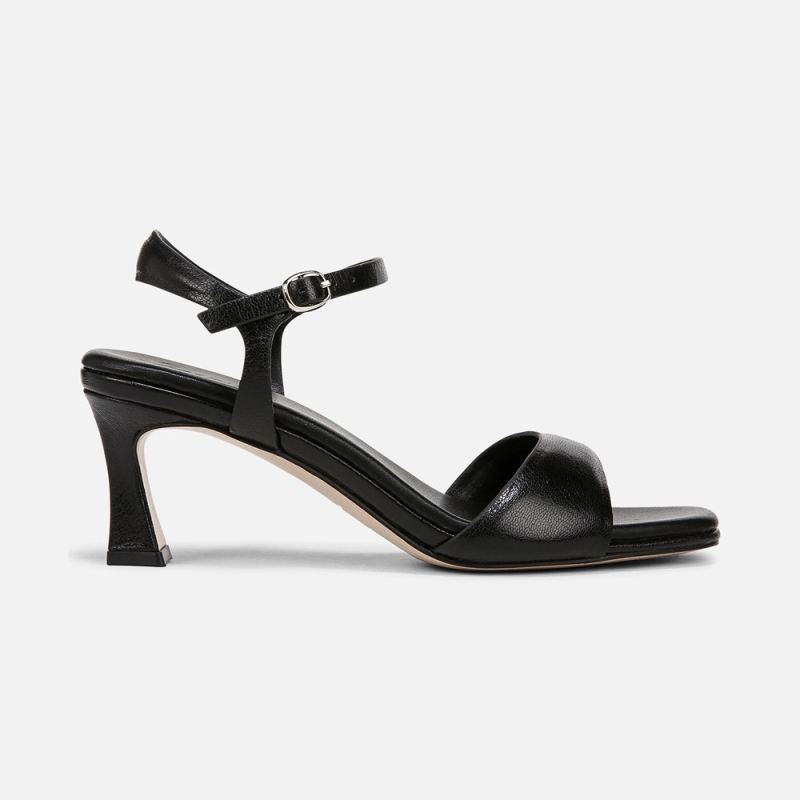 Naturalizer Women's 27 EDIT Grace Dress Sandal - Black Leather
